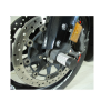 Пеги Crazy Iron в ось переднего колеса мотоцикла Honda CBR1000RR `06-`07