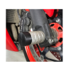 Пеги Crazy Iron в ось переднего колеса мотоцикла Honda CBR1000RR `08-`16