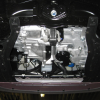 Защита картера двигателя и кпп Honda (Хонда) Jazz; V-все (2008-)  (Алюминий 4 мм)