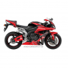 Комплект пластика - обтекателя для мотоцикла Honda CBR600RR 2007-2012