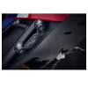 Комплект (крепление глушителя + заглушки пассажирских подножек) Evotech для Honda CBR1000RR-R 2020-
