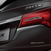 Хромированные накладки задней двери Acura MDX 3 2013-2015
