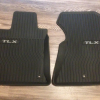 Оригинальные всесезонные резиновые коврики Acura TLX  3.5 (2.4)