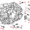 Клапана АКПП, датчики и комплектующие для Acura MDX 2