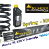 Комплект прогрессивных пружин Touratech в вилку и задний амортизатор (Стандартная высота) для мотоцикла Honda XL650V Transalp
