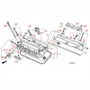 Клапанная крышка блока цилиндров и комплектующие для Acura MDX 2