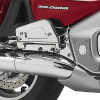 Оригинальные хромированные накладки кронштейнов пассажирских подножек мотоцикла Honda GL1800 Gold Wing '01-'16 08F86MCA800F (08F86-MCA-800F)