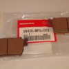 Оригинальные задние тормозные колодки для мотоцикла HONDA (06435MFGD03)
