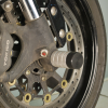 Пеги Crazy Iron в ось переднего колеса мотоцикла Honda CBR600RR/RA '07-'12