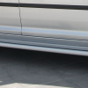 Пороги алюминиевые (Brillant) Honda CR-V III (2007-2012) (серебр)