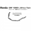 Гоночный коллектор (штаны глушителя прямотока) ARROW для мотоцикла Honda CRF1000L Africa Twin 2015-2016