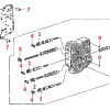 Вспомогательный клапан гидроблока АКПП для Acura MDX 2