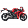 Защитные дуги + слайдеры Crazy Iron для мотоцикла Honda CBR1000RR Fireblade '08-'11 (3 точки опоры)