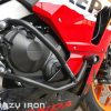 Защитные дуги + слайдеры Crazy Iron для мотоцикла Honda CBR600RR '13-'16 (3 точки опоры)