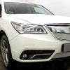 Защита верхней решетки радиатора Strelka (хром) для Acura MDX III