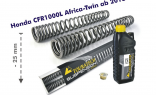 Прогрессивные пружины вилки Touratech для Honda CRF1000L Africa Twin 2018- (-25мм)