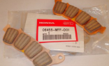 Оригинальные передние тормозные колодки для мотоцикла HONDA 06455MFFD01 (06455-MFF-D01)