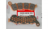 Оригинальные передние тормозные колодки для мотоцикла Honda 06456MCWH02 (06456-MCW-H02)