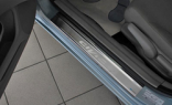 Накладки на пороги для Honda Civic IX 4D (2012+) из нержавеющей стали