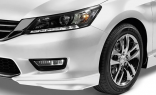 Накладки переднего бампера для Honda Accord 9 поколения 