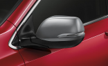 Накладки на боковые зеркала Honda CR-V 2017-2019 (ASPHALT SILVER M)