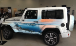 Аэрография Jeep Wrangler  