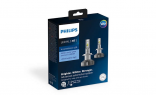 Лампы светодиодные LED H7 Philips X-treme Ultinon + 200%