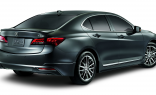 Спойлер задний, *NH731P* (CRYSTAL BLACK PEARL)  черный перламутр обвес Acura TLX
