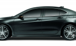 Спойлер боковой, *NH731P* (CRYSTAL BLACK PEARL)  черный перламутр Acura TLX