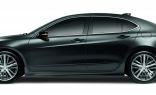 Спойлер боковой, *NH829M* (SLATE SILVER METALLIC)  серо голубой металлик Acura TLX