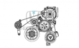 Ремень генератора Honda CR-V 5 2.0L