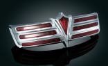 Хромированая накладка на заднее крыло с подсветкой для Honda GL1800 Gold Wing 3225