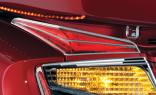 Хромированные накладки на боковые кофры (пара) для Honda GL1800 Gold Wing 3231