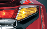 Хромированные накладки на стоп-сигналы (Пара) для Honda GL1800 Gold Wing 3246