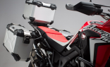 Комплект боковых кофров серебристого цвета с креплениями SW-MOTECH для Honda CRF1000L Africa Twin 2016-2017