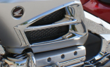 Хромированные  накладки на боковые воздухозаборники (пара) для Honda GL1800 Gold Wing 45-1696