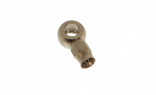Фитинг банджо прямой короткий, 3/8, 10mm, сталь, анод., AN03 Goodridge