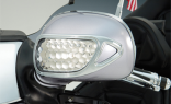 Хромированные накладки на зеркала (пара)  для Honda GL1800 Gold Wing 52-808 
