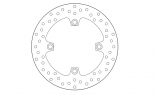 Задний тормозной диск Brembo для мотоцикла Honda