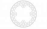 Задний тормозной диск Brembo для мотоцикла Honda 