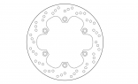 Передний тормозной диск Brembo для мотоцикла Honda