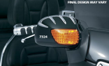 Хромированные накладки на зеркала для Honda GL1800 Gold Wing 7324