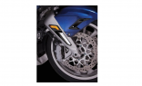 Ходовые огни на переднюю вилку (черные) для Honda GL1800 Gold Wing 2018-