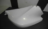 Обтекатель топливного бака (левый) Honda VFR1200 F 2010-2011 (Color: White NHA66)