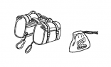 Оригинальные боковые сумки для Honda CB750F2 Seven Fifty (RC42)