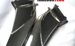 Карбоновые верхние накладки воздухозаборника для Honda CBR600RR 2003-06