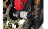 Пеги Crazy Iron в ось переднего колеса мотоцикла Honda CBR600RR от `13-