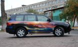Аэрография Lexus LX 570 