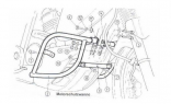 Дуги HEPCO & BECKER для мотоцикла Honda XL650V Transalp 