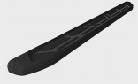 Пороги алюминиевые Corund Black